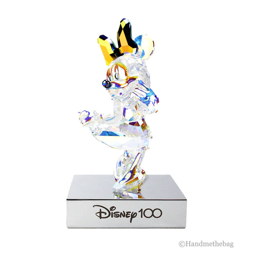 Swarovski Disney100 Minnie Mouse Iridescent Figurine - Velora Luxury Fashion