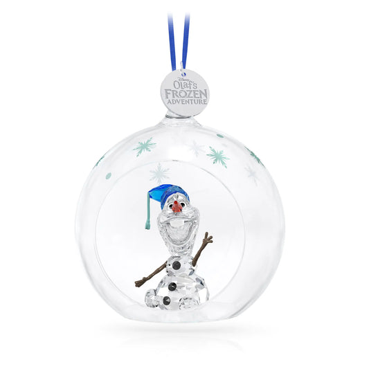 Swarovski Frozen Olaf Ball Ornament - Velora Luxury Fashion
