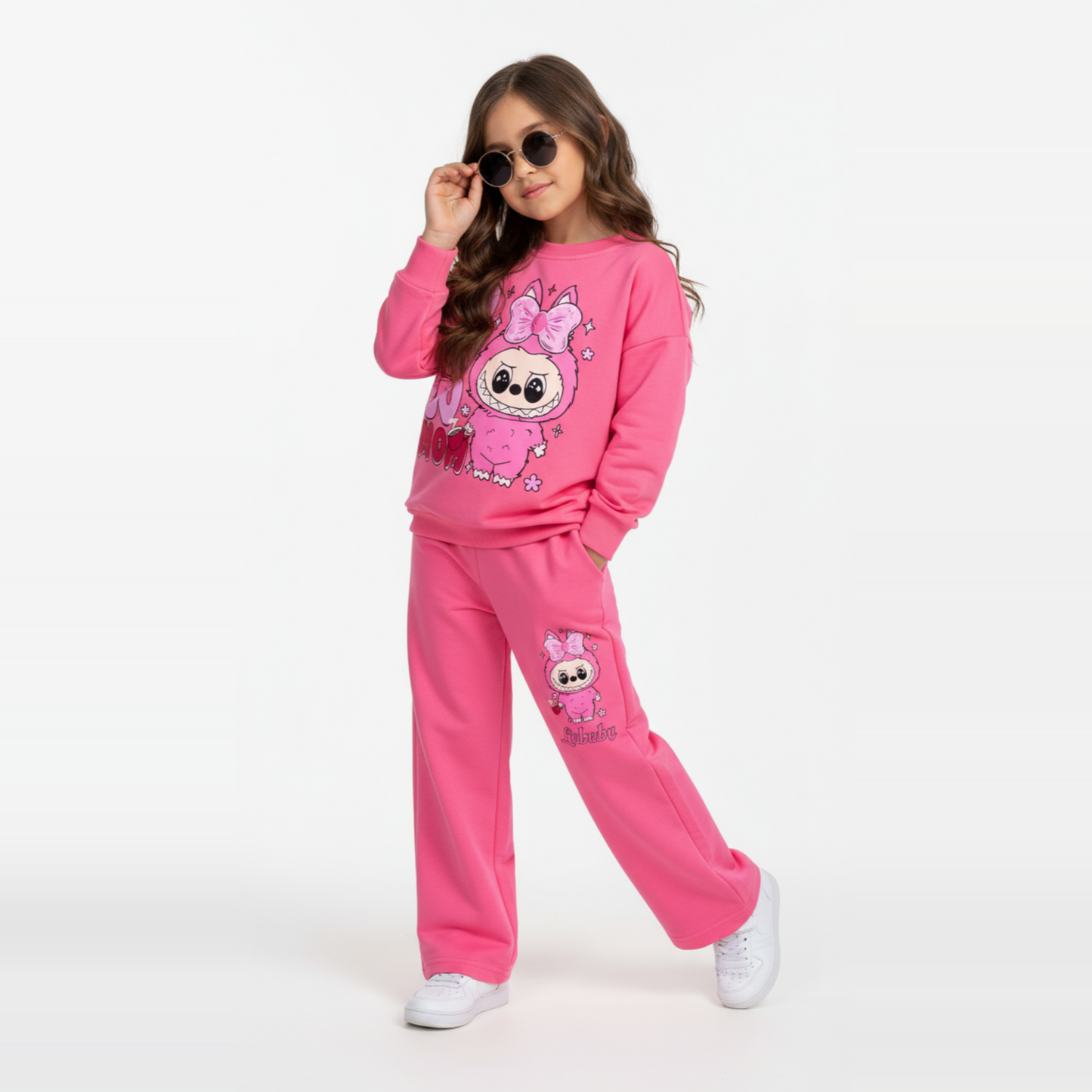Sweet LA-BU-BU Girls Casual Set - Velora Luxury Fashion