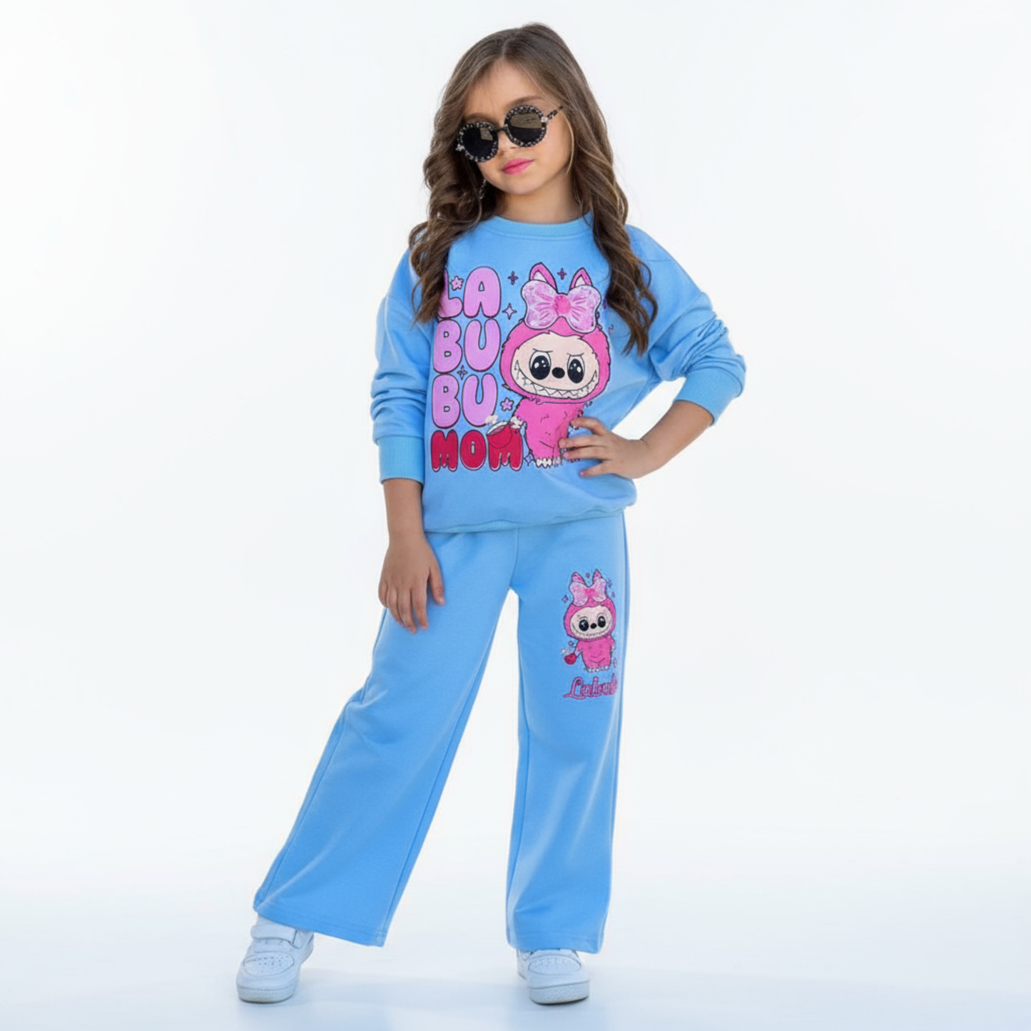 Sweet LA-BU-BU Girls Casual Set - Velora Luxury Fashion