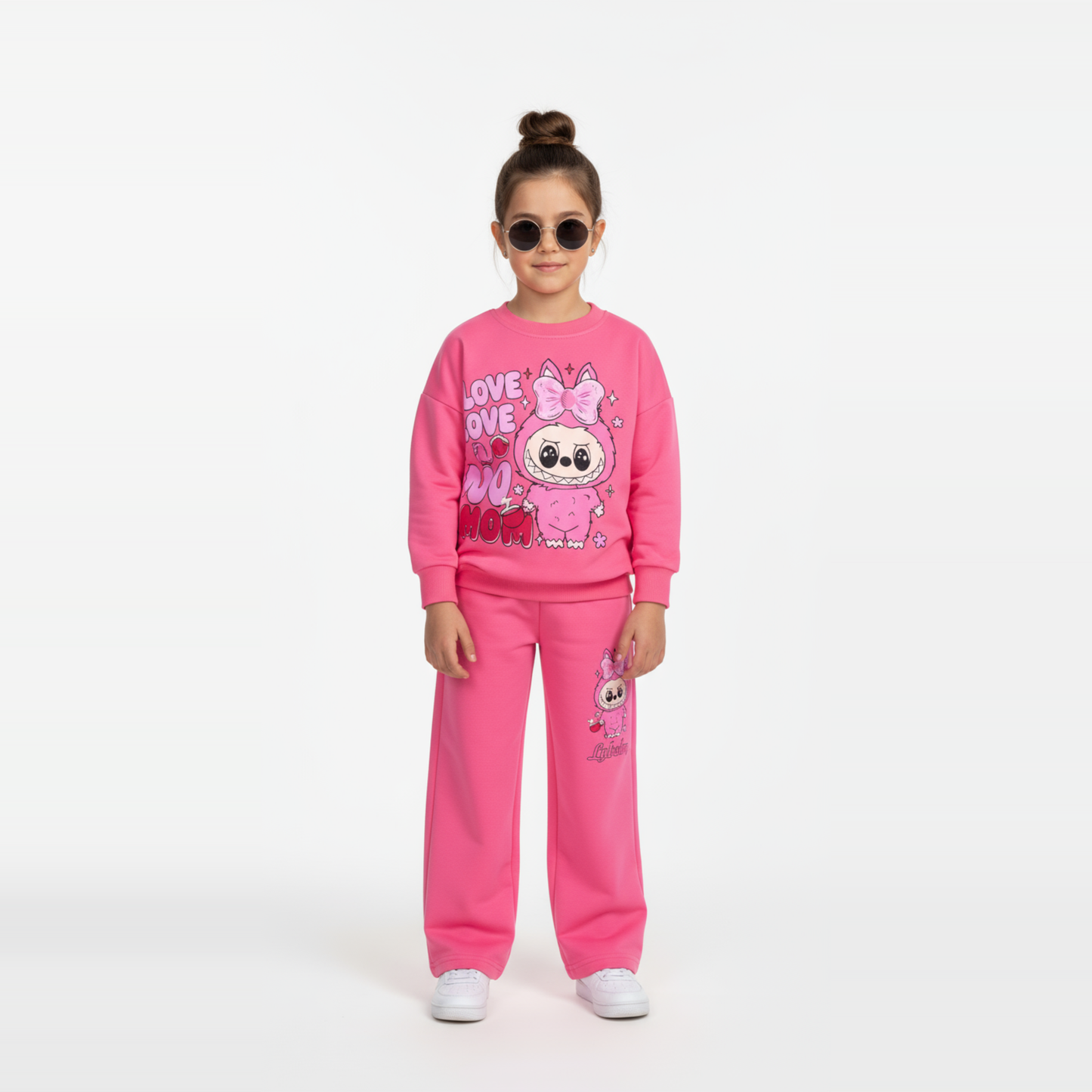 Sweet LA-BU-BU Girls Casual Set - Velora Luxury Fashion
