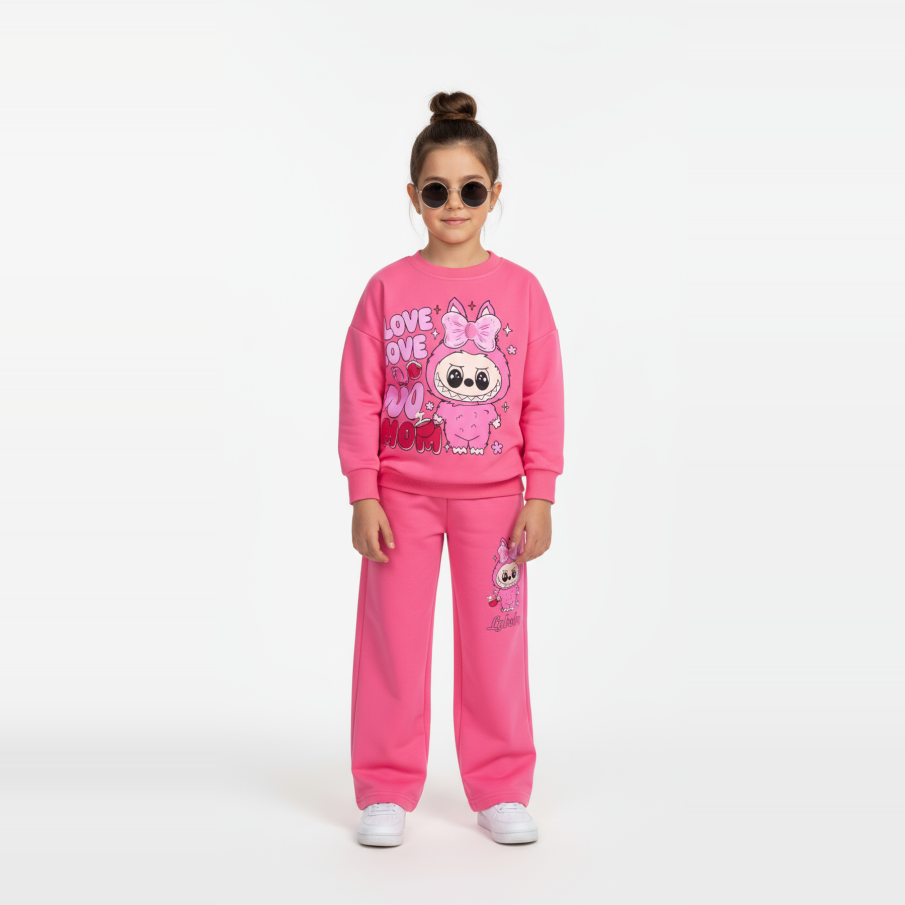Sweet LA-BU-BU Girls Casual Set - Velora Luxury Fashion