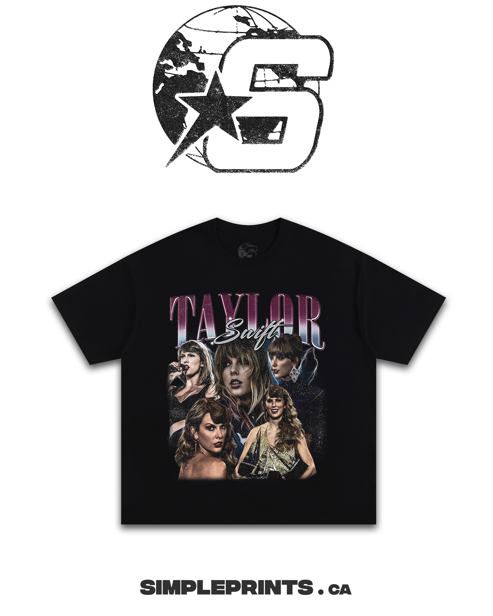 TAYLOR SWIFT Graphic T-Shirt - Velora Luxury Fashion