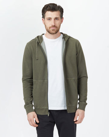 French Terry Zip Hoodie