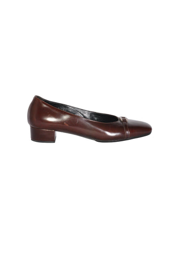 TESTONI Women Heels Regular fit in Brown - 38 - Velora Luxury Fashion