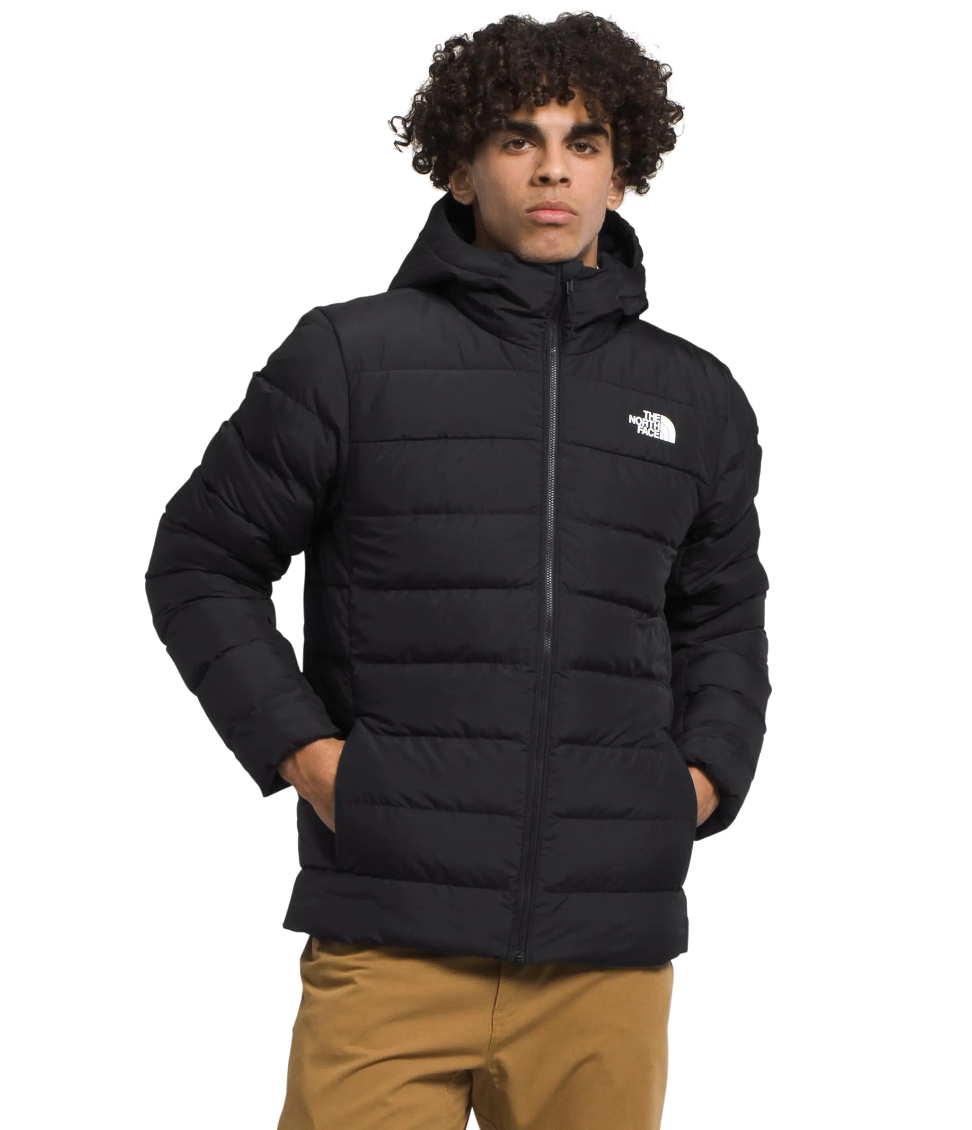 THE NORTH FACE Mens Aconcagua Insulated Hooded Jacket (Standard and Big Size) - PFAS Free TNF Black-NPF Small - Velora Luxury Fashion