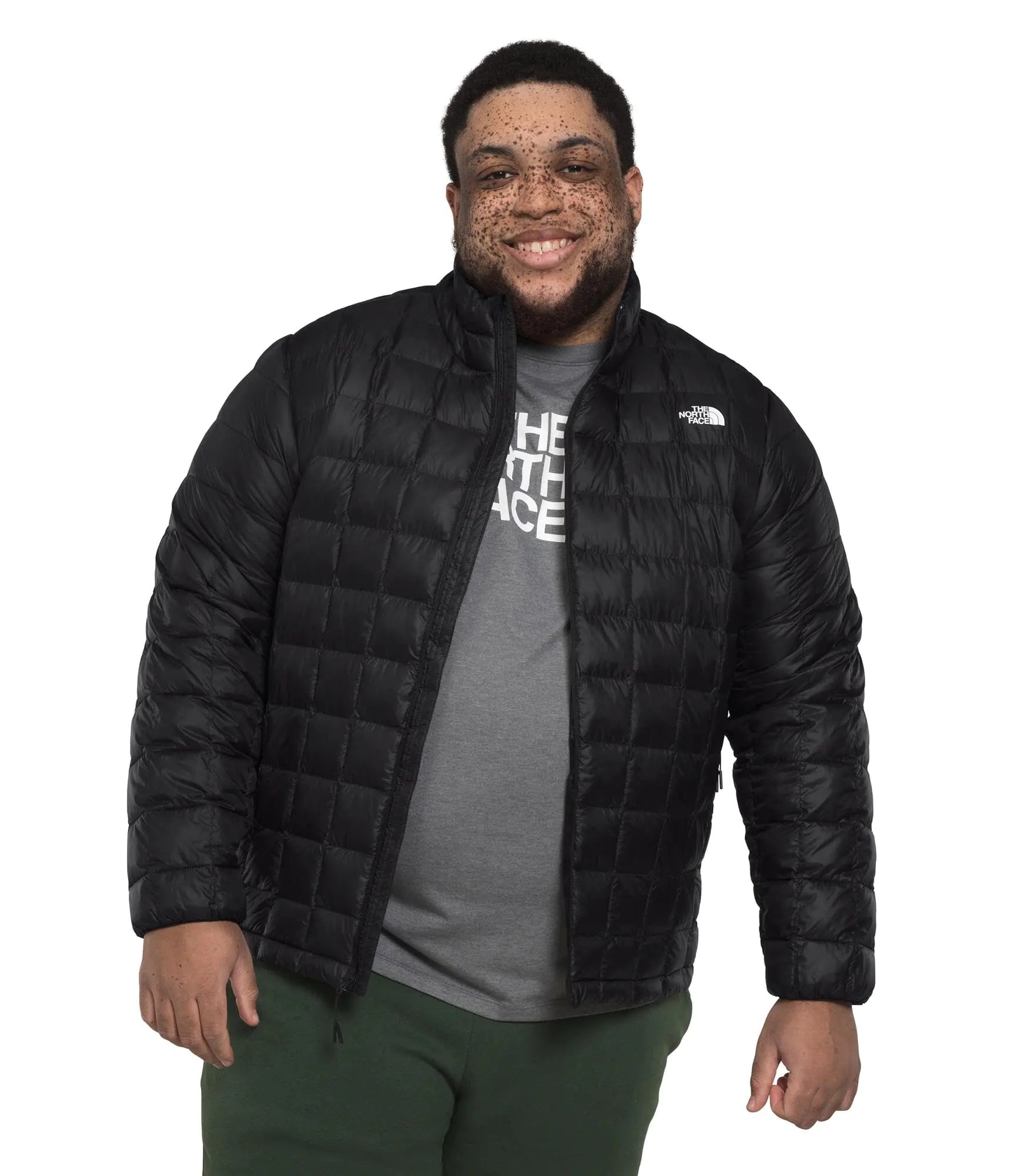 THE NORTH FACE Mens ThermoBall Eco Jacket 2.0 (Standard and Big Size) - PFAS Free TNF Black-NPF Small - Velora Luxury Fashion