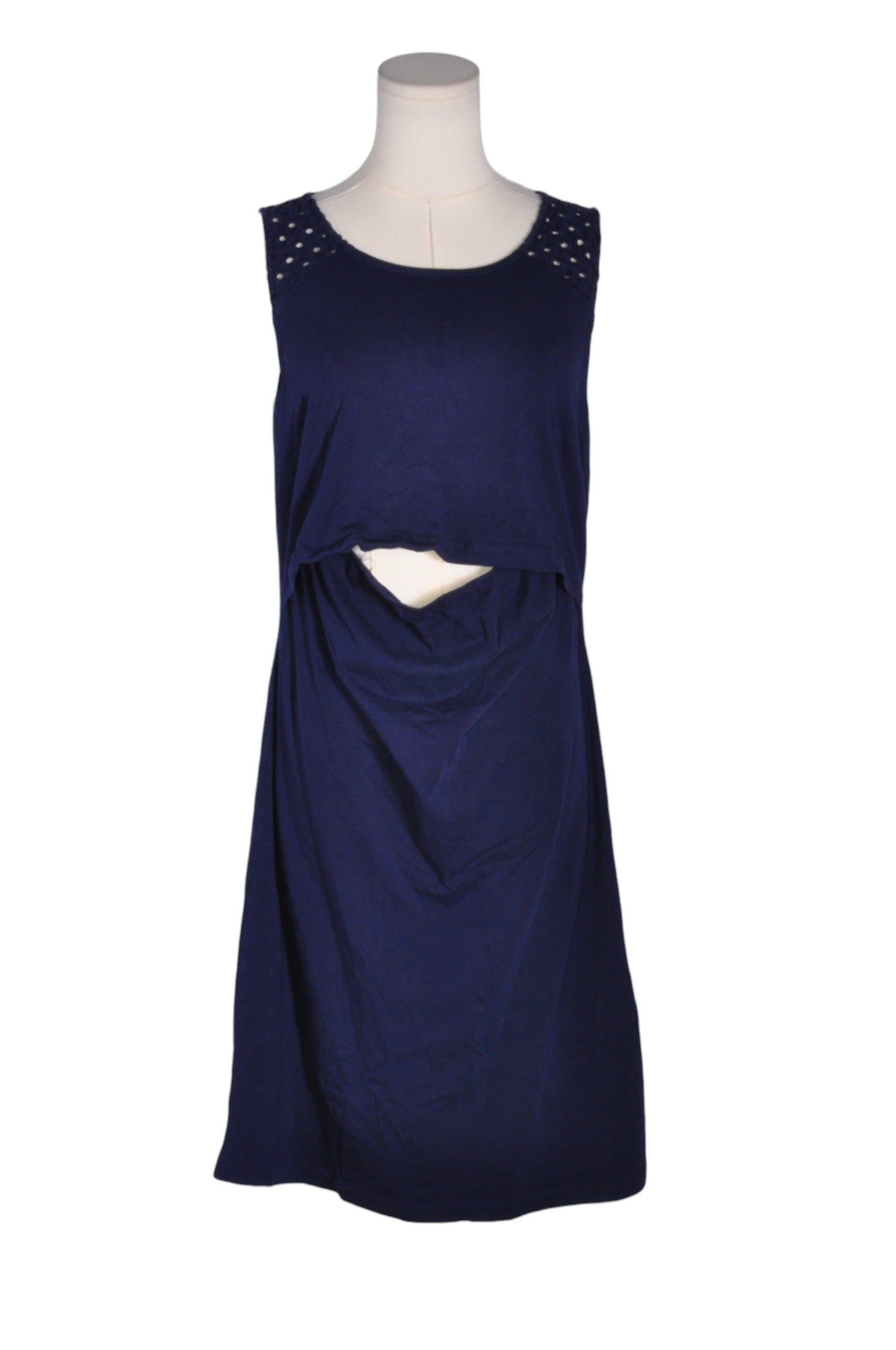 THYME MATERNITY Women A-Line Dresses Regular fit in Blue - L - Velora Luxury Fashion