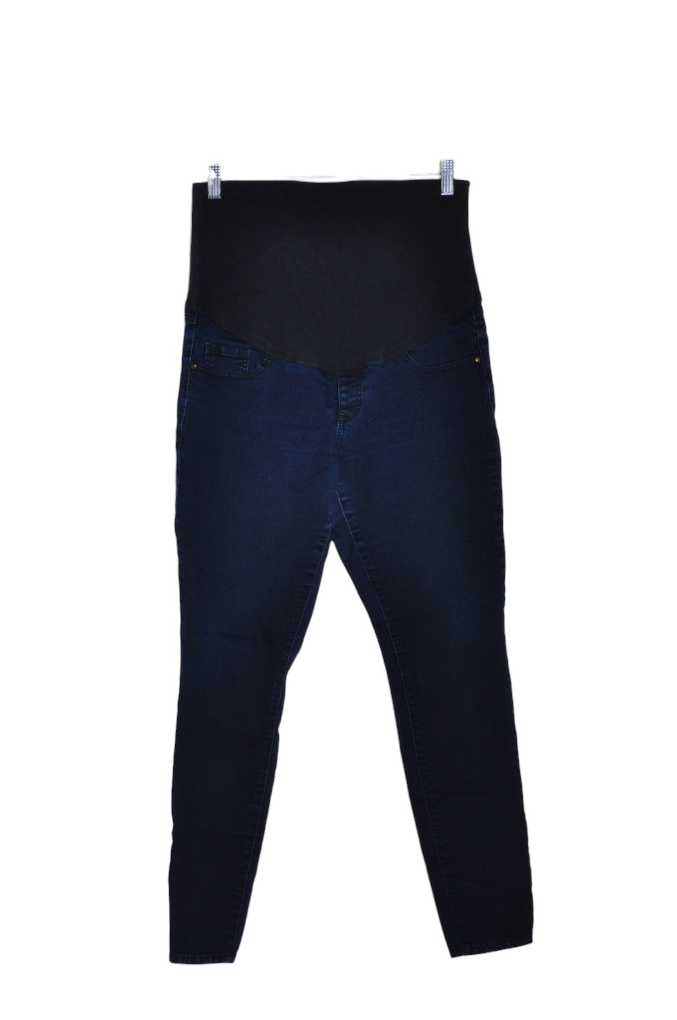 THYME MATERNITY Women Straight-Legged Jeans Regular fit in Blue - L - Velora Luxury Fashion