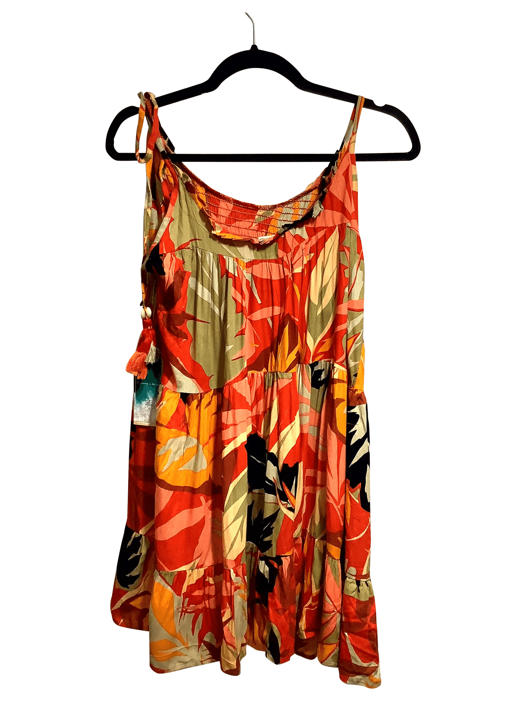 TRUE DESTINATION Regular fit Mini Dress in Orange - S - Velora