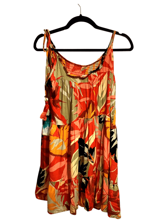 TRUE DESTINATION Regular fit Mini Dress in Orange - S - Velora