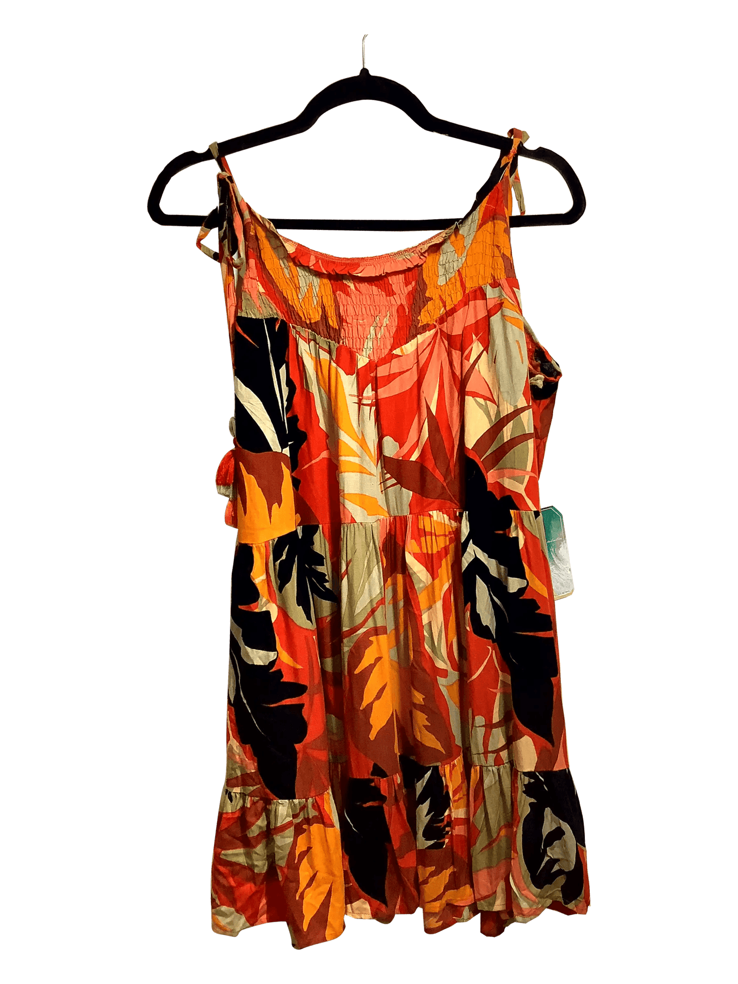 TRUE DESTINATION Regular fit Mini Dress in Orange - S - Velora