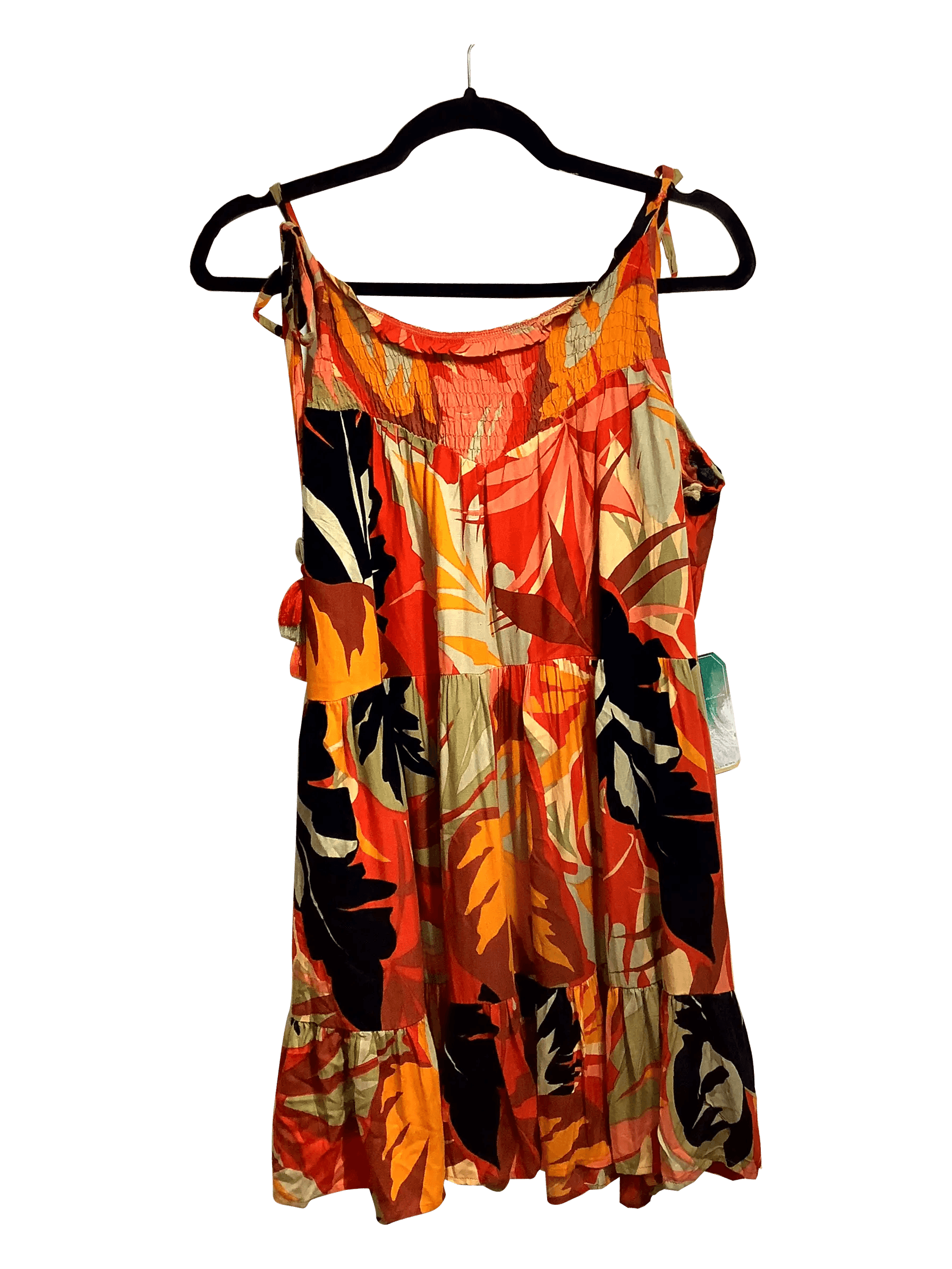 TRUE DESTINATION Regular fit Mini Dress in Orange - S - Velora