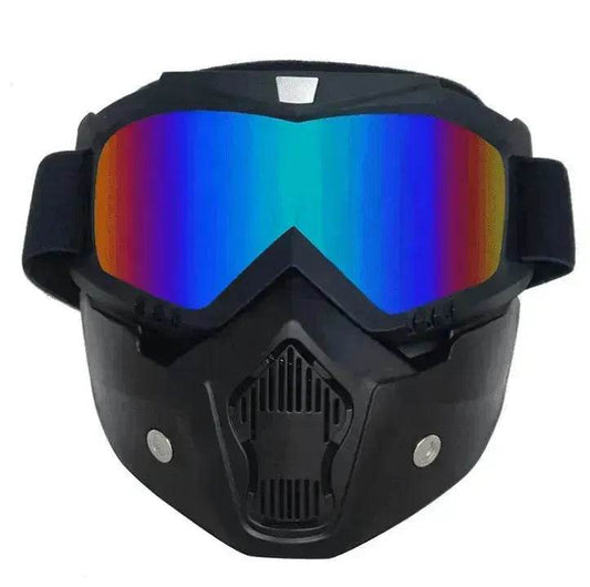 Tactical goggles for motorcycle helmet - Velora