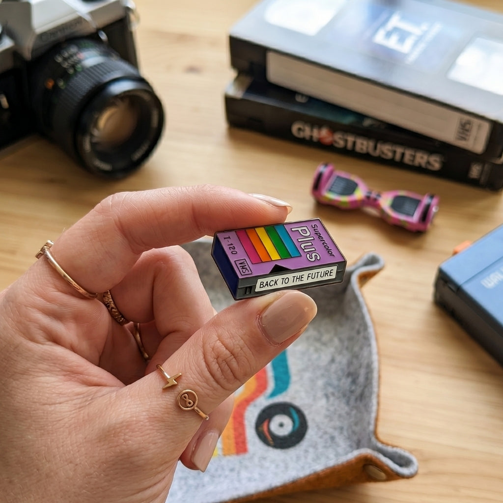 Taped Off TV [Bootleg VHS] | Collectible Pin