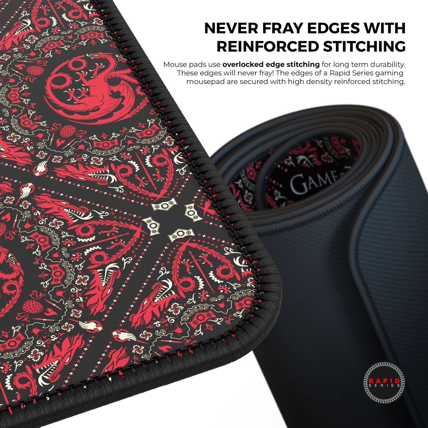 House Targaryen Gaming Mouse Pad - Velora