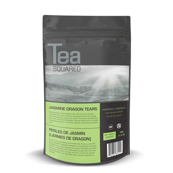 Tea Squared Jasmine Dragon Tears Loose Leaf Tea (40g) - Velora Luxury Fashion