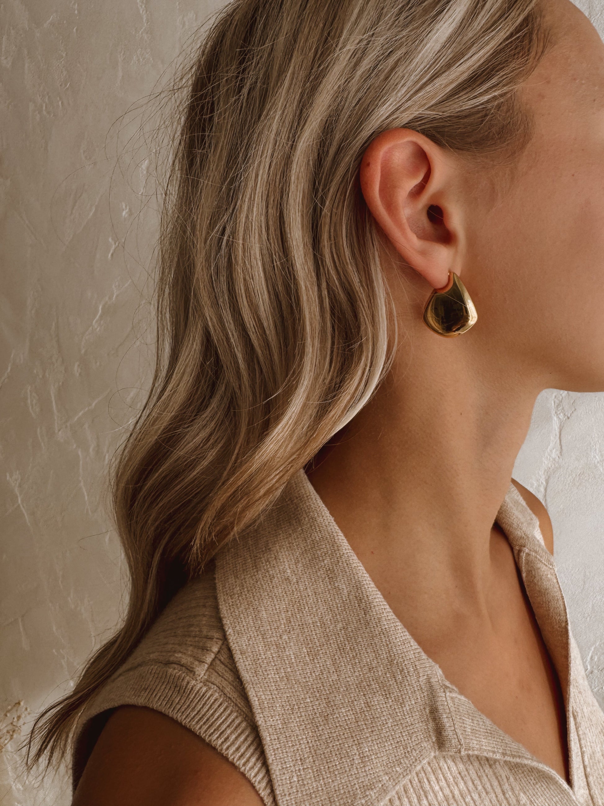 The Annemarie Earrings ( Gold & Silver ) - Velora Luxury Fashion
