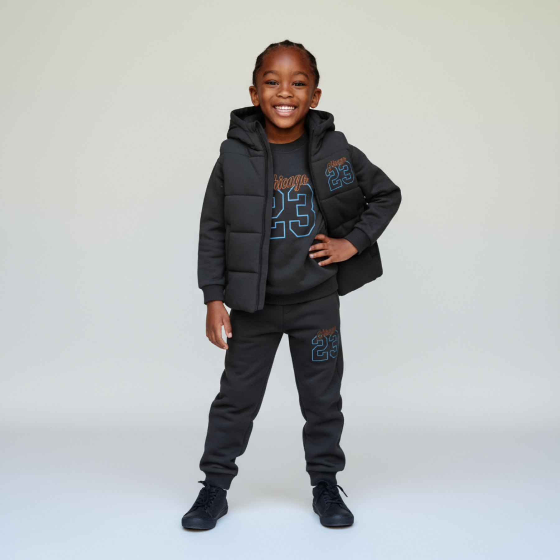 The Champ's Number Boys Jogger Set - Velora Luxury Fashion