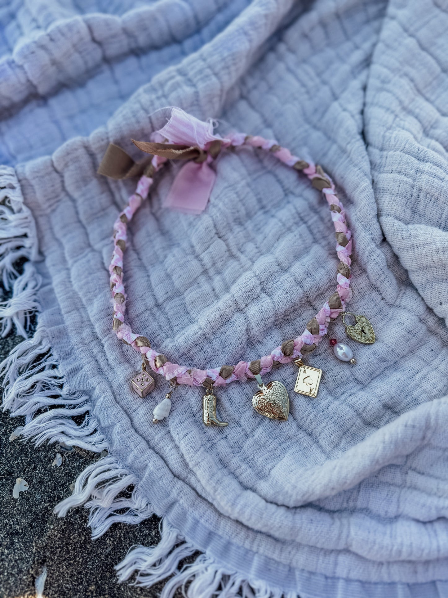 The Coastal Cowgirl Charm Necklace - Velora Luxury Fashion