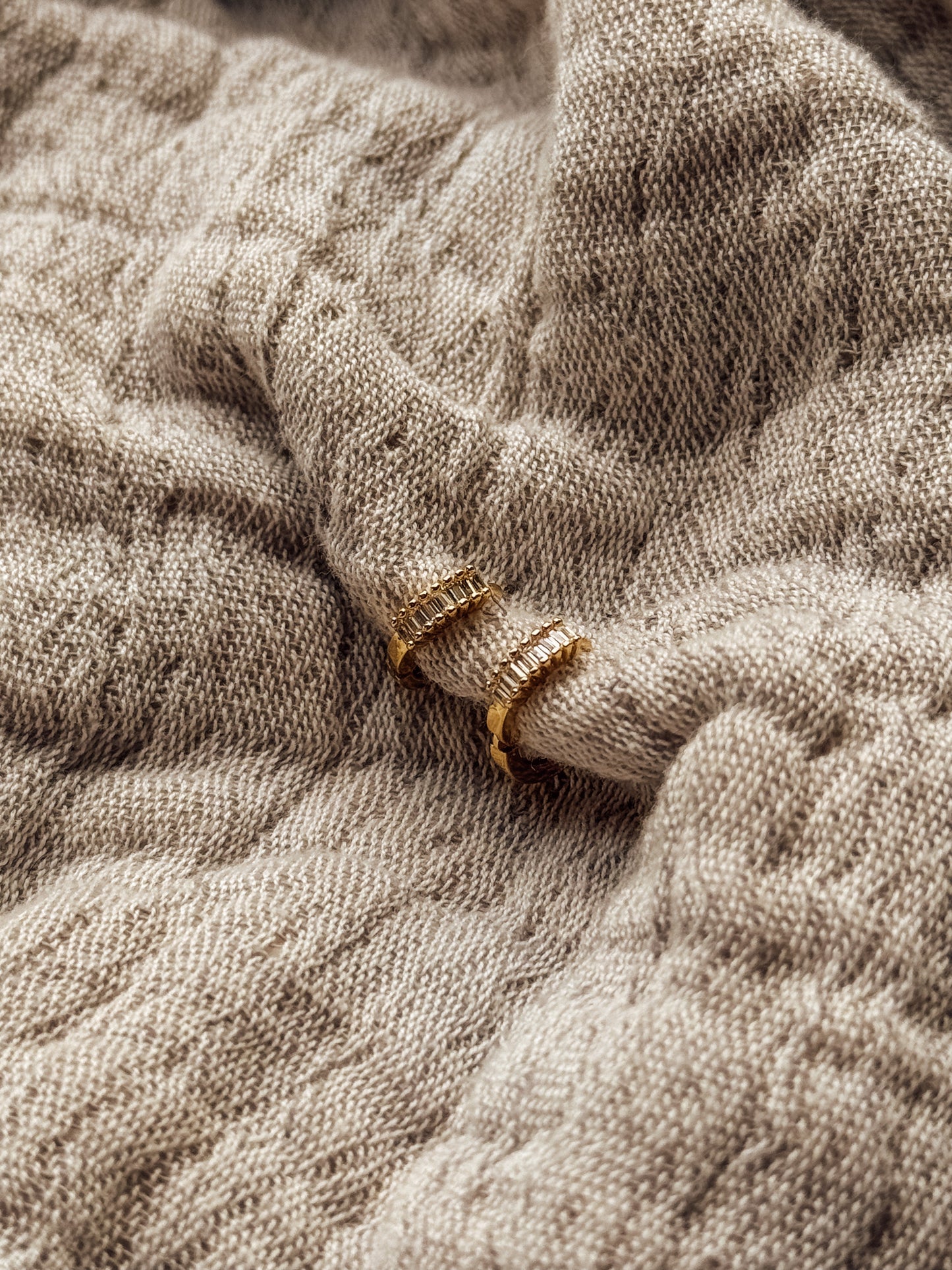 The Gracie CZ Huggie Earrings - Velora Luxury Fashion