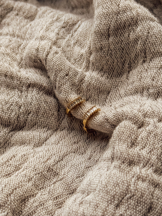 The Gracie CZ Huggie Earrings - Velora Luxury Fashion