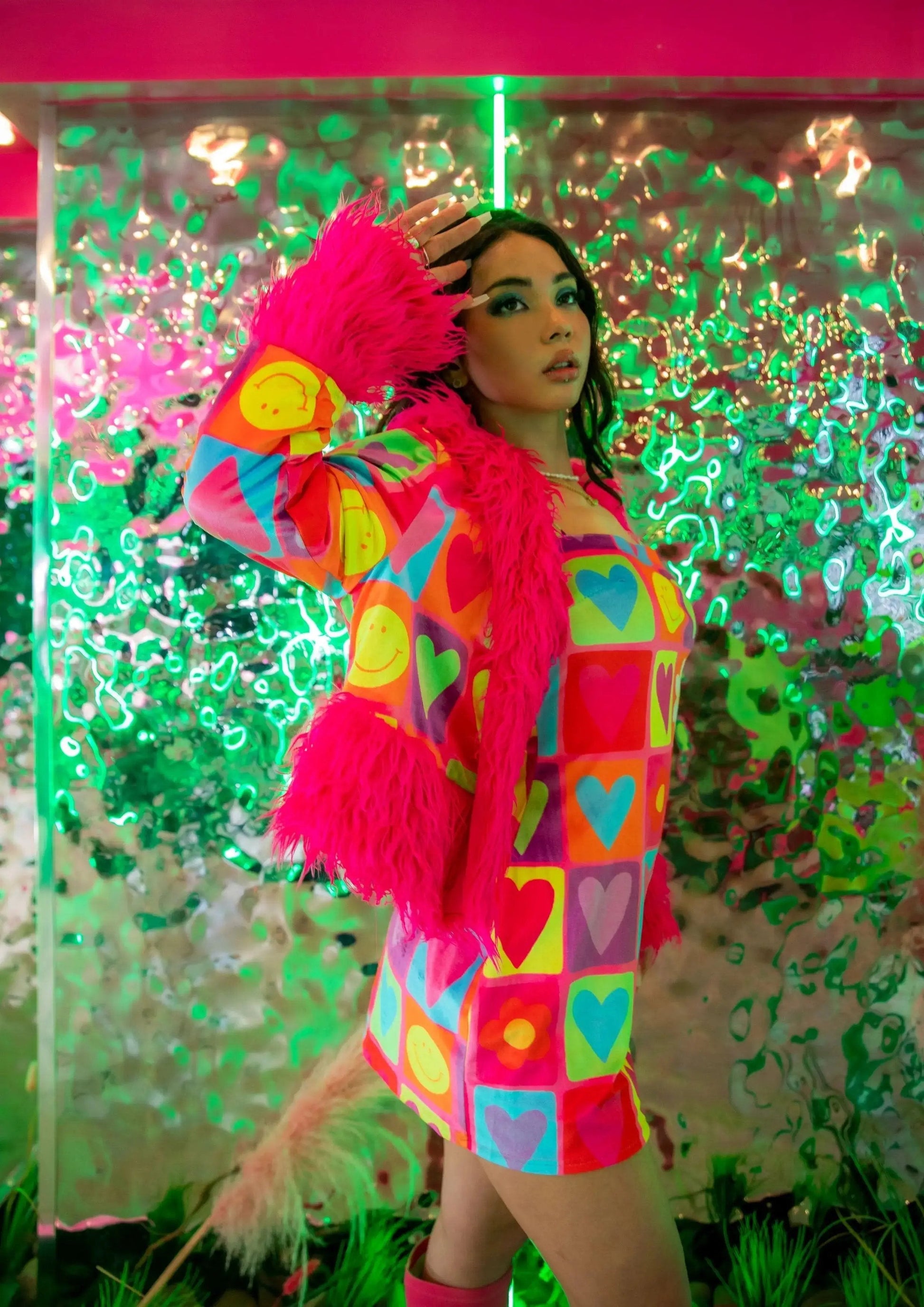 The Happy Daze Velvet Jacket - Velora Luxury Fashion