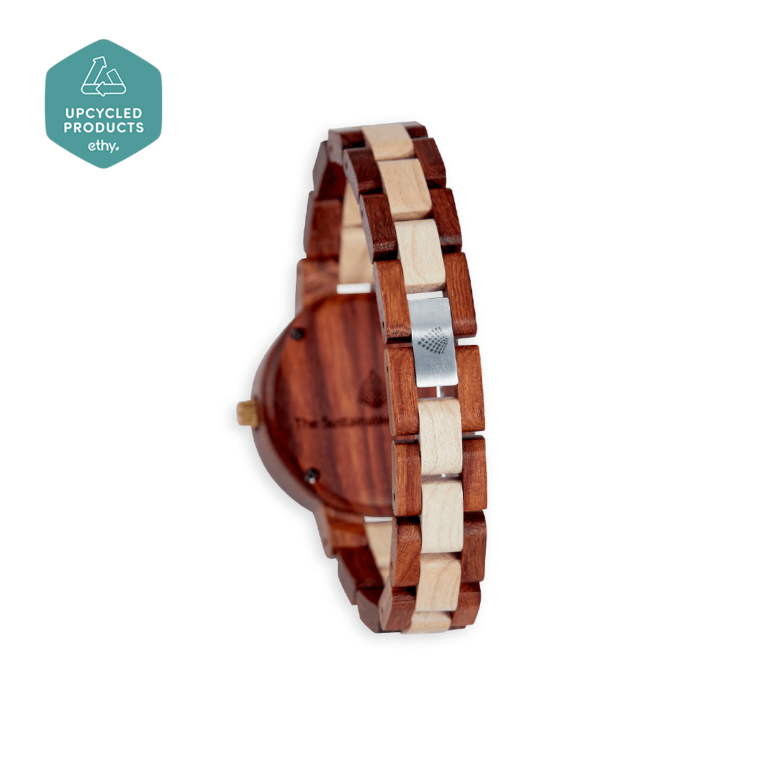 The Hazel: Wood Watch for Women - Velora Luxury Fashion