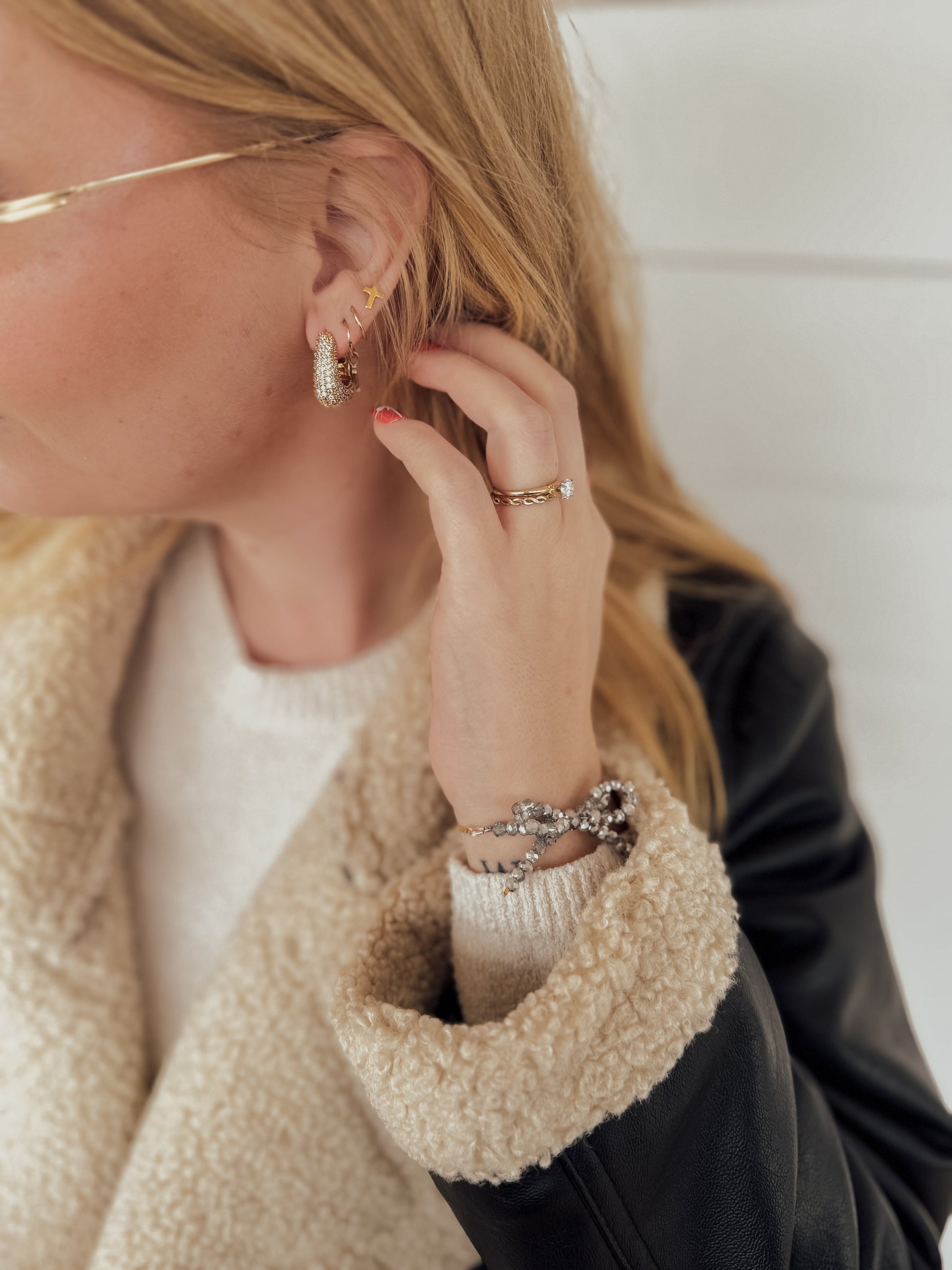 The James CZ Hoops - Velora Luxury Fashion