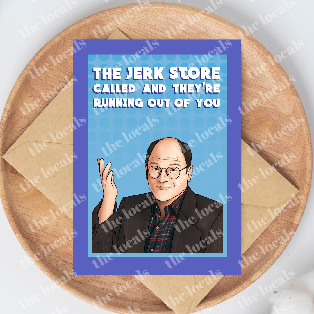 The Jerk Store Greeting Card - Velora Luxury Fashion