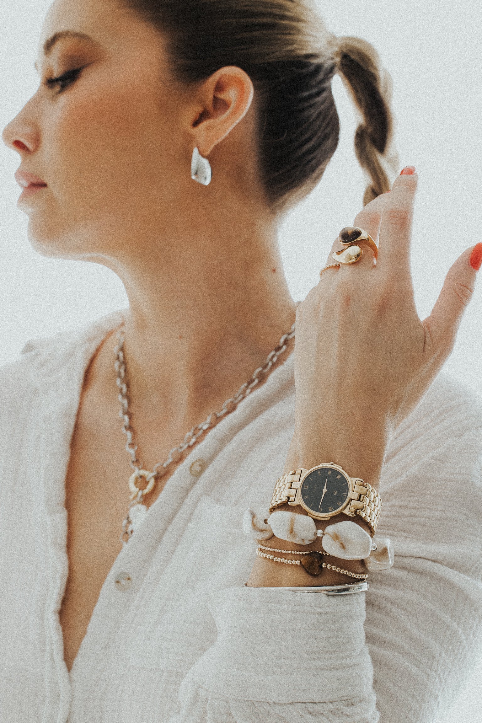 The Katherine Ring ( Gold & Silver ) - Velora Luxury Fashion