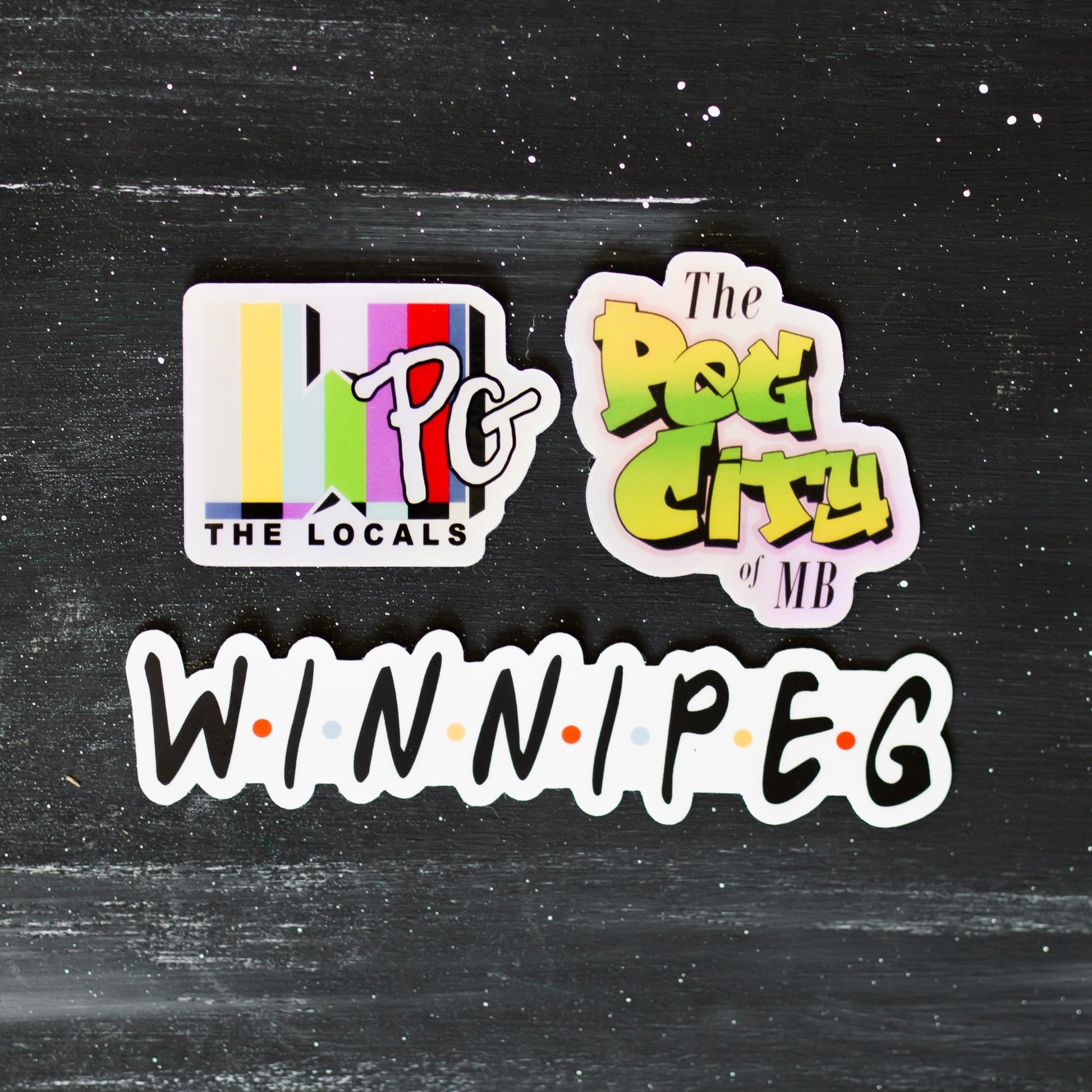 The Locals Stickers - Velora Luxury Fashion