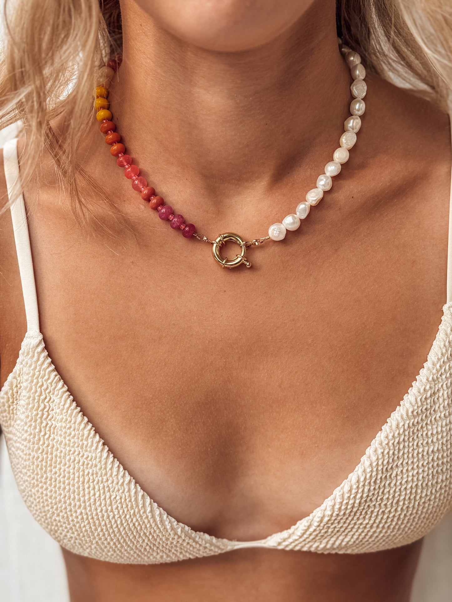 The Palm Beach Necklace - Velora Luxury Fashion