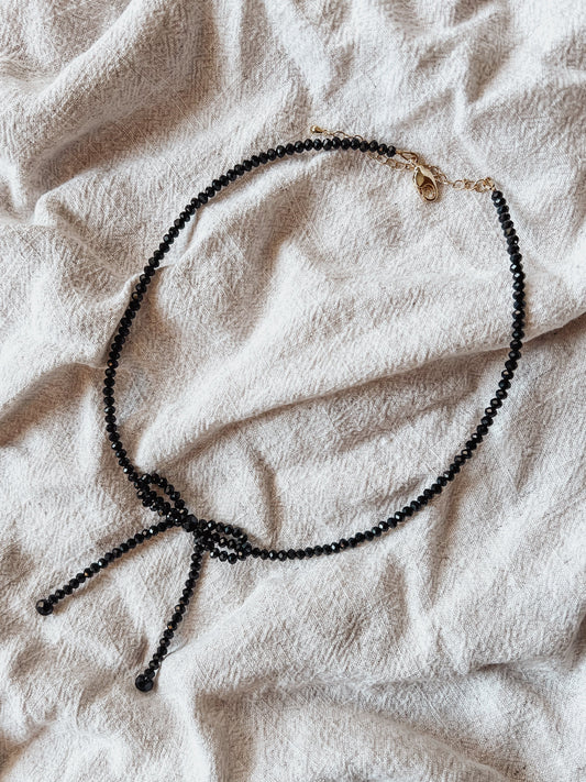 The Sasha Bow Necklace - Velora Luxury Fashion