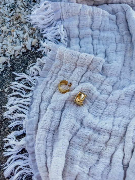 The Sidney Hoop Earrings - Velora Luxury Fashion