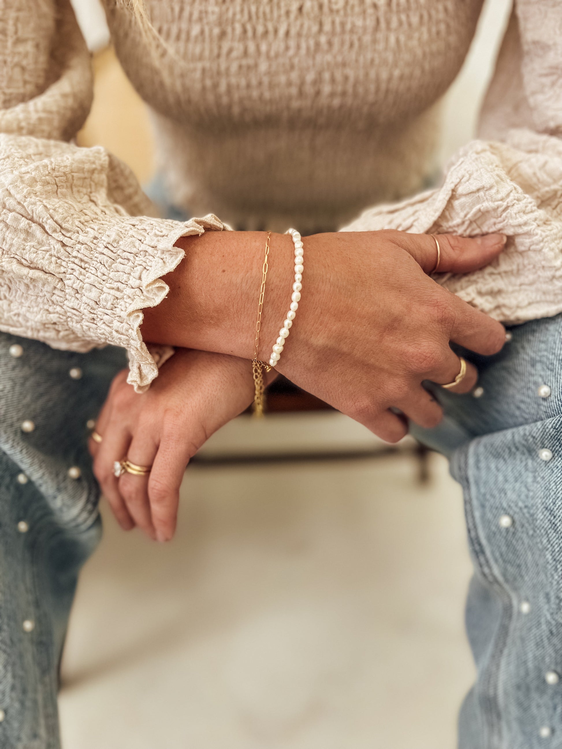 The Willow Paperclip Chain Bracelet - Velora Luxury Fashion