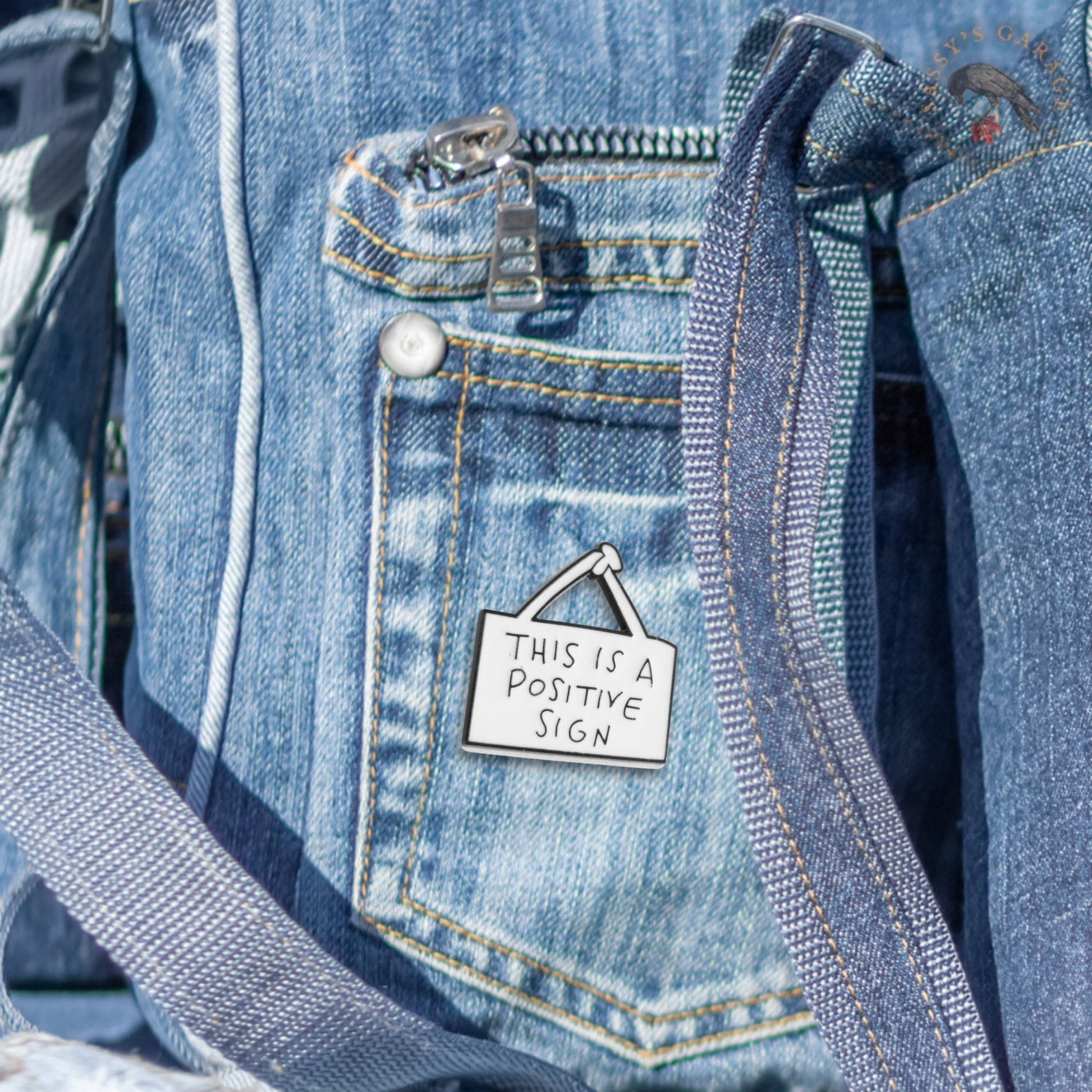This Is a Positive Sign | Collectible Pin - Velora