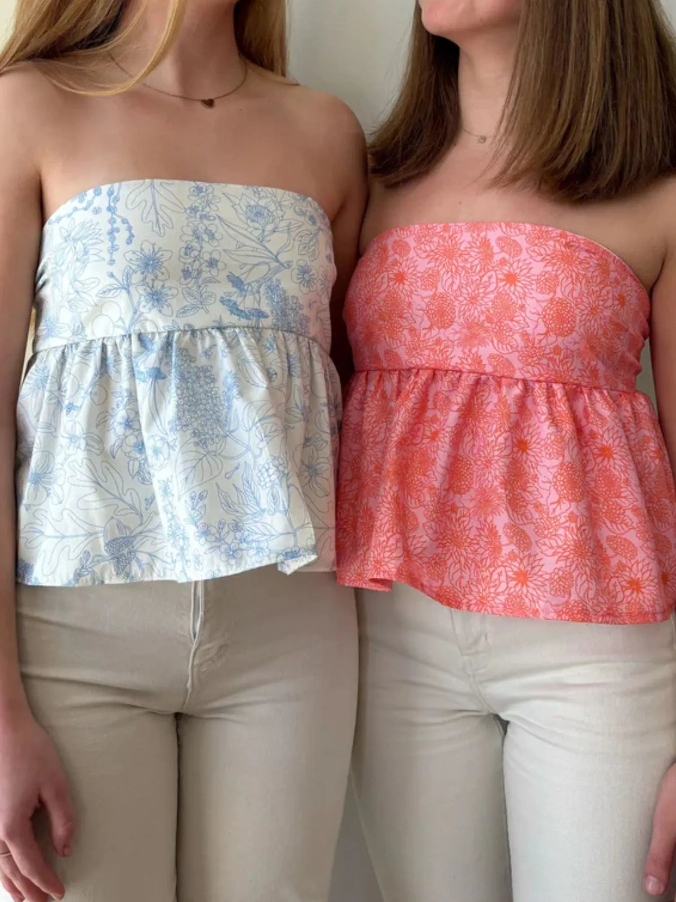 Tie Back Tube Top - Velora Luxury Fashion