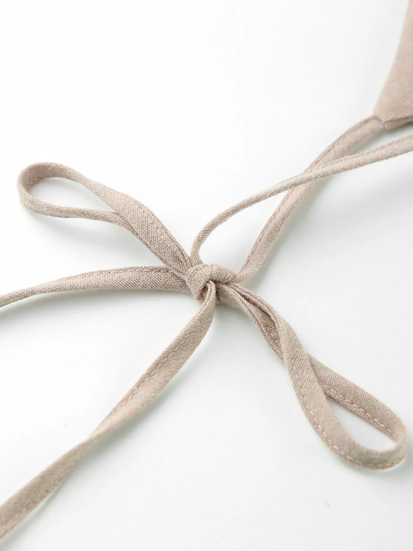 Tie-Shoulder Frill Mini Dress - Velora Luxury Fashion