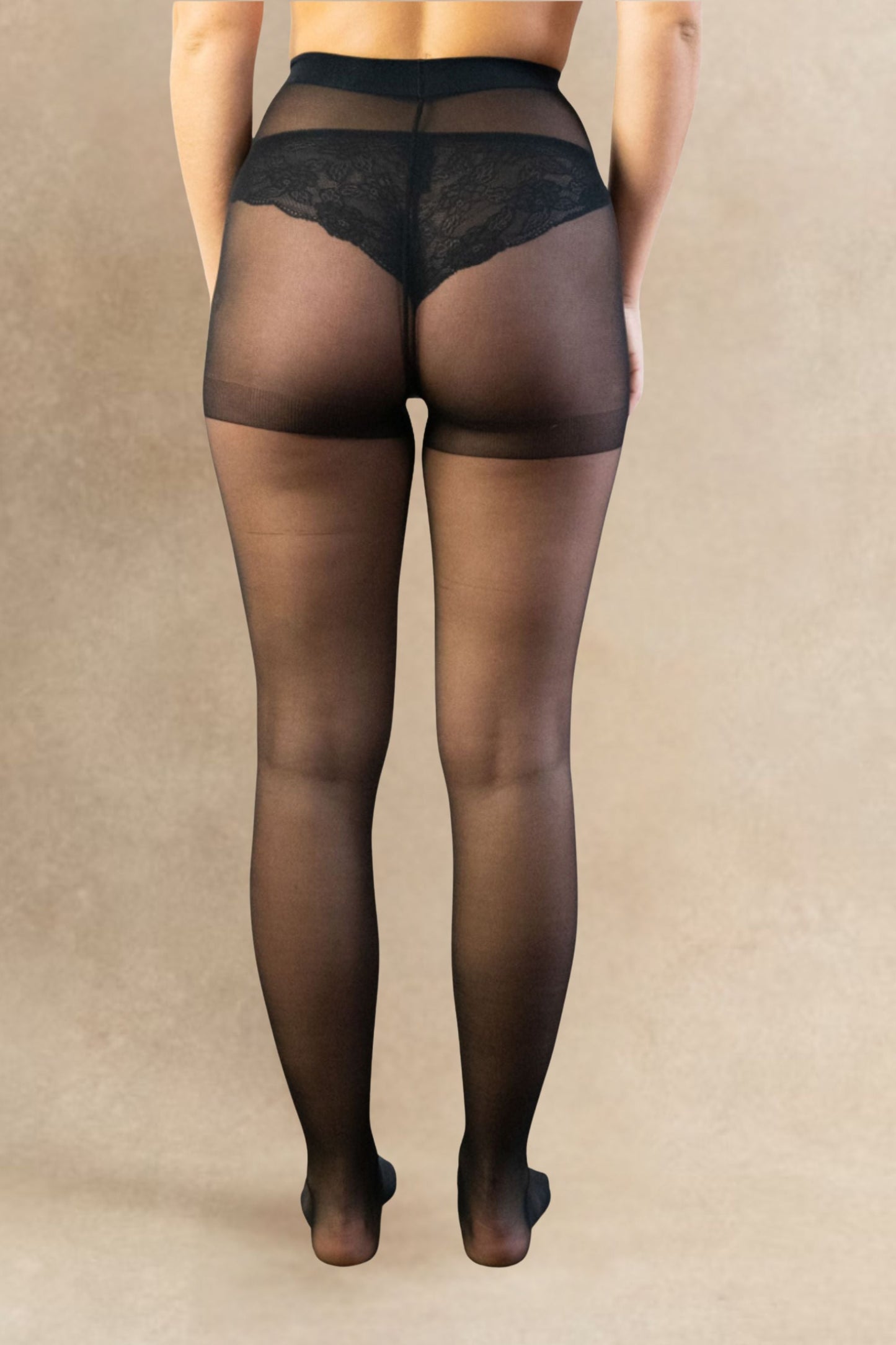 Tights Semi-Opaque Stockings + Mesh Laundry Bag - Velora Luxury Fashion