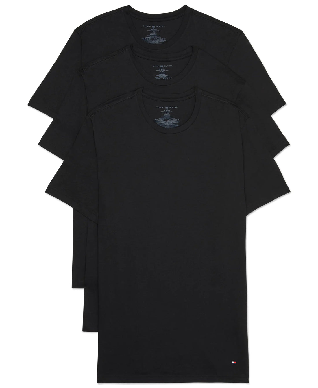 Tommy Hilfiger Flag Crew Neck Tee - Velora Luxury Fashion