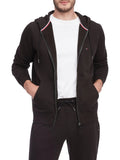Tommy Hilfiger Mens Logo Zip Thru Hoodies - Velora Luxury Fashion