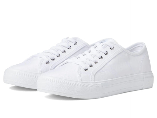 Tommy Hilfiger Womens Alessy Sneaker White 8 - Velora Luxury Fashion