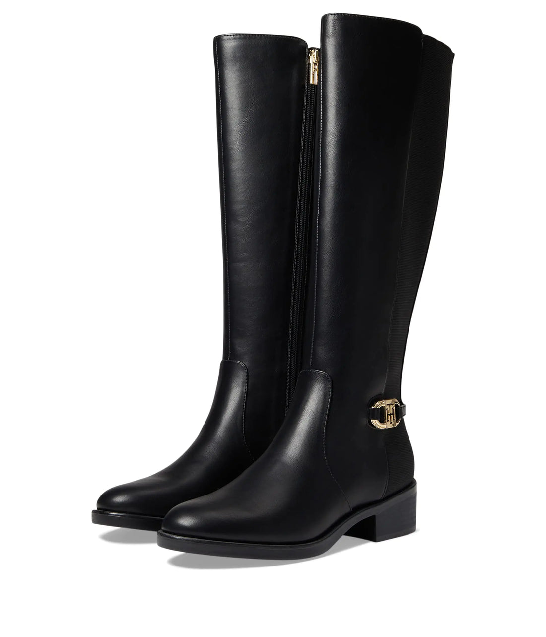 Tommy Hilfiger Womens Imizza Boot Black 5.5 - Velora Luxury Fashion