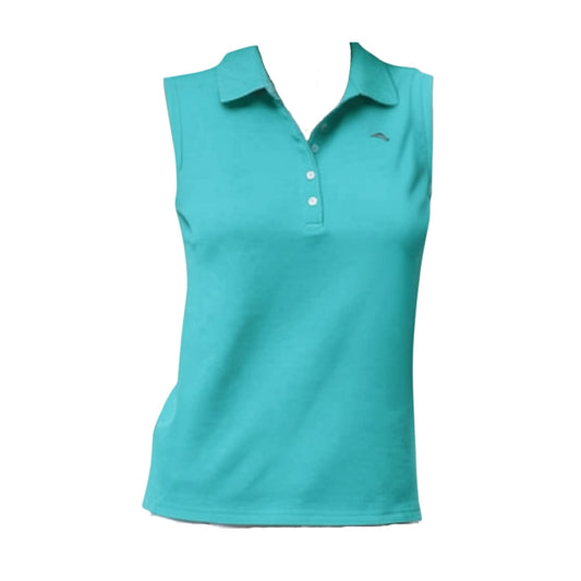Tommy Bahama Women's Classic Paradise Sleeveless Polo [L] - Velora