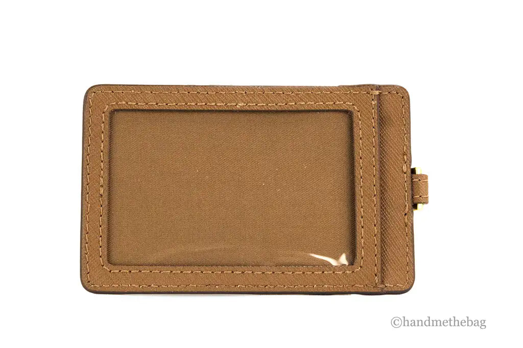 Tory Burch Emerson Moose Leather Necklace Lanyard Card Case - Velora Luxury Fashion