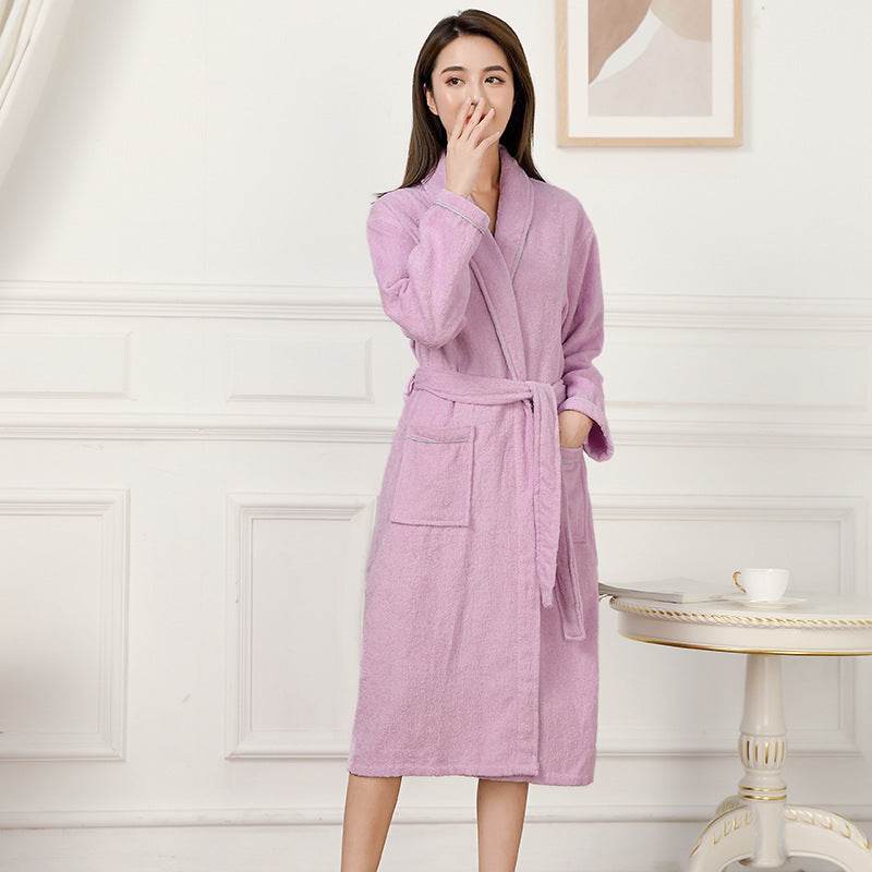Towel Material Bathrobe Men's And Women's Pajamas EX-STOCK Canada