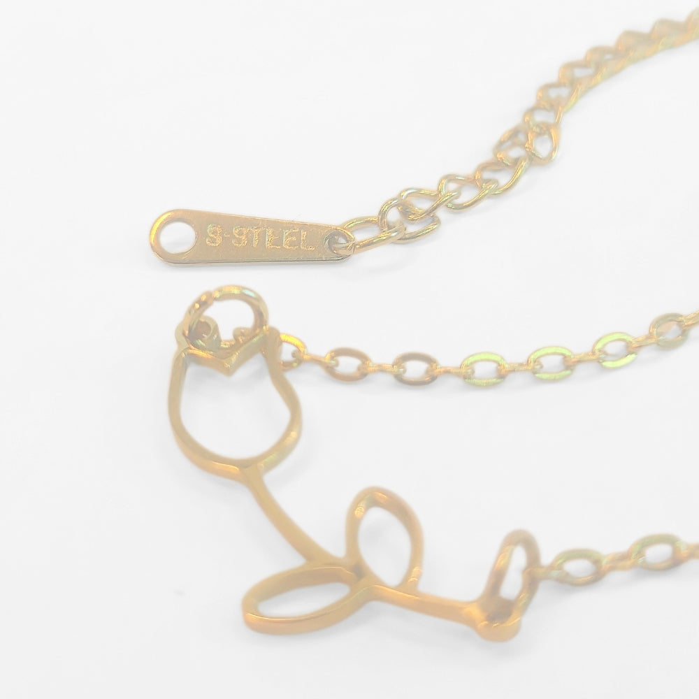 Tulip Anklet (Gold) - Velora