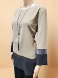 Tunic Style Full Sleeve Top - Velora Luxury Fashion