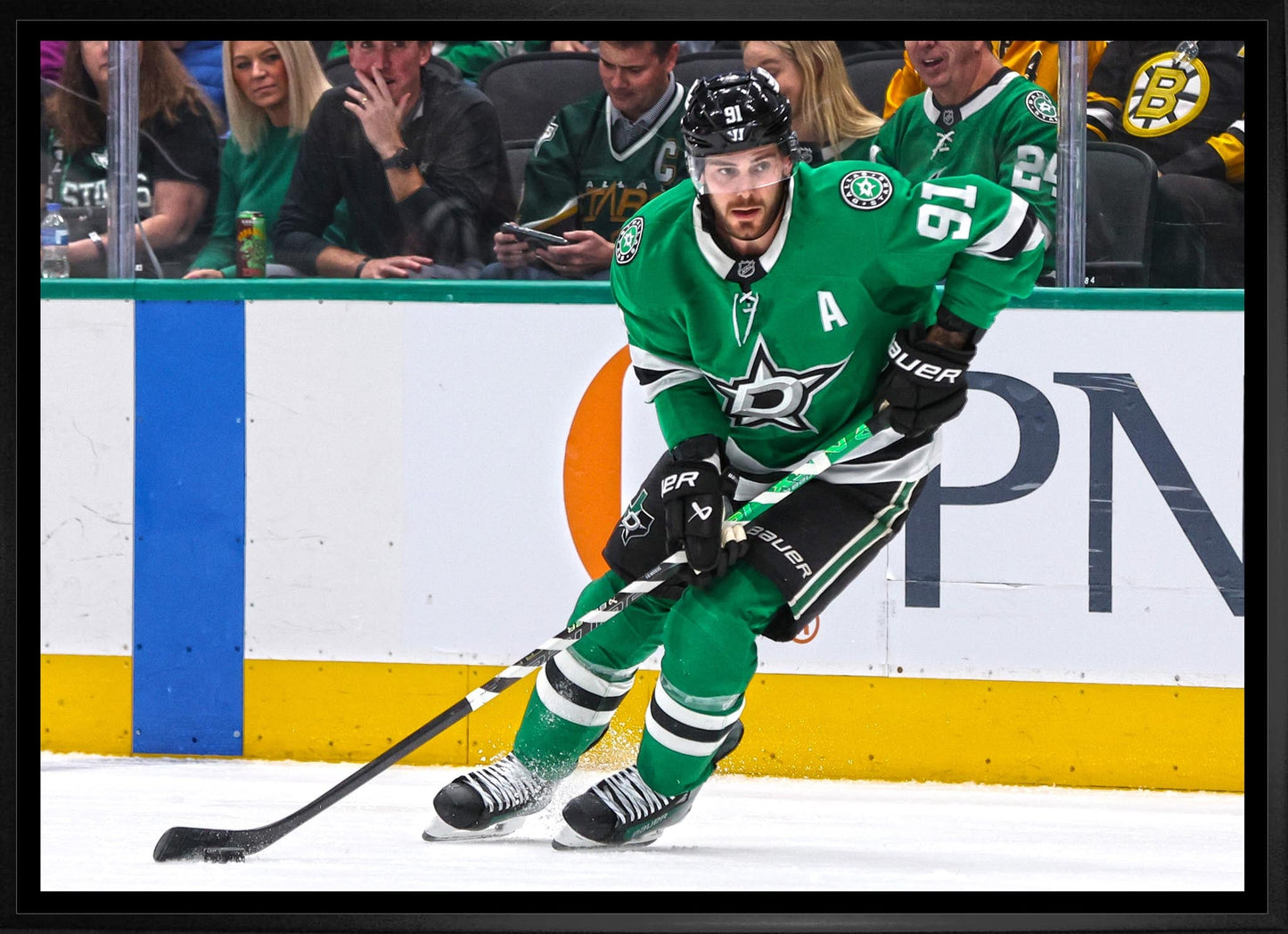 Tyler Seguin 20x29 Framed Canvas Dallas Stars - Velora Luxury Fashion